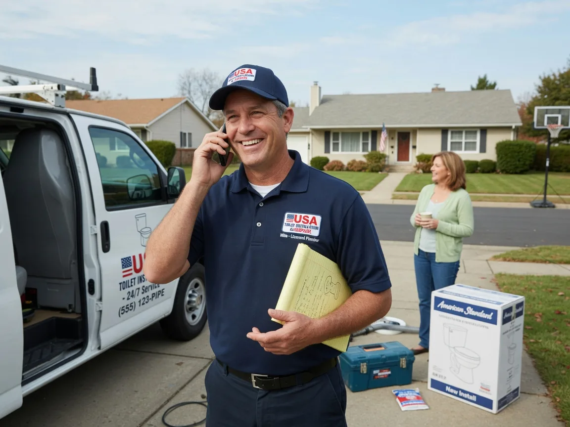 Toilet Installation Darrouzett, TX FAQs